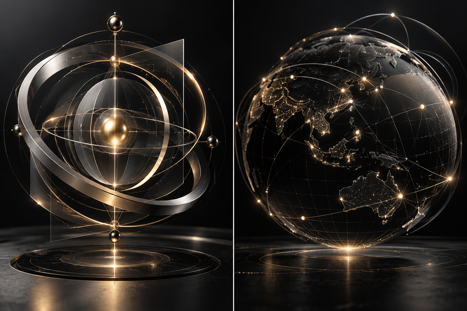 Global direct sales markets visualization